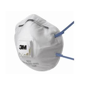 3M 8822 industrial dust mask FFP2 with valve, maintenance-free