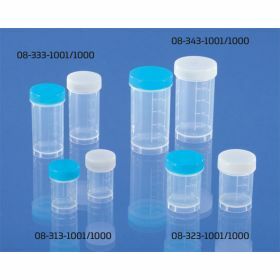 Sputum container 35ml PP + screwcap