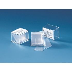 Haemacytometer cover glass for counting chamber, 22x30mm