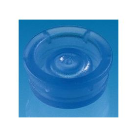 Cap PE for UV-Cuvettes micro, blue