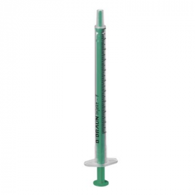 Syringe 1 ml  tuberculine luer 2-parts Injekt F