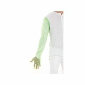 Veterinary PE glove - green-  L92cm- 25µm