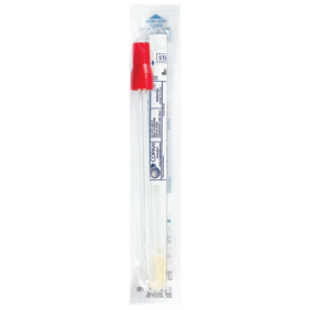 Swab wooden,cotton tip in tube sterile