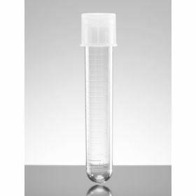 Falcon round bottom tube 14 ml 17x100mm, PS, with stopper