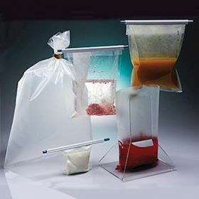 Blender bag - full filter - 190x300mm - 400ml - sterile