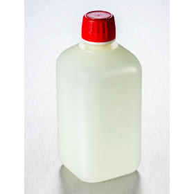 Square bottle 500 ml HDPE na H160 tamper-evident