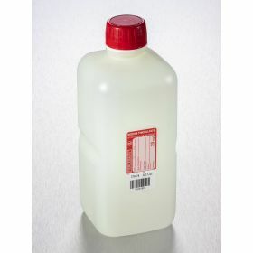 bottle 1000ml HDPE with sodium thiosulfate 20mg/l,sterile, shaped seal screw cap