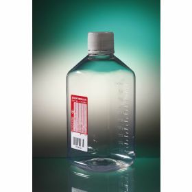 Bottle 1000ml PET octogonal with sodium thiosulfate 20mg/l, tamper-evident screw cap with inner lip