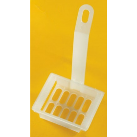 Staining rack PP with removable snap-on handle