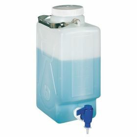 Nalgene™ rectangular carboy HDPE 9L with tap