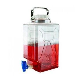 Nalgene™ rectangular carboy PC 9L with tap