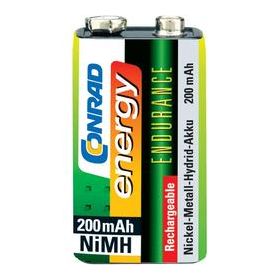 Rechargeable battery NiMH 9V