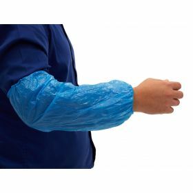 Sleeves blue PE (plastic)