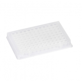 Microplate - 96-wells, flat bottom, PS - NS