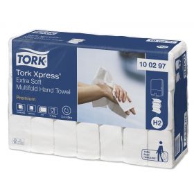 Tork Premium handtowel interf.extrasoft 21x34cm 2L