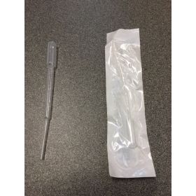 Bulb pipette plastic - 1ml graduated - sterile - individually packed
