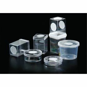 SPL Insect breeding square dish PS 3 ventilation holes 72x72x100mm