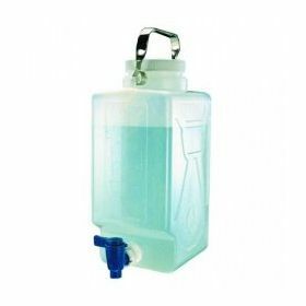 Nalgene™ rectangular carboy PP 20L with tap