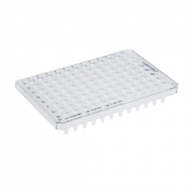 Twintec PCR plate 96 wells, semi-skirted white/translucent