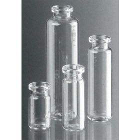 Crimp top vial clear glass  20x55mm - 10ml