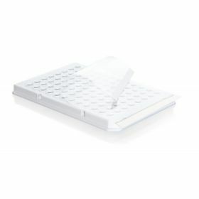 PCR plate 96 wells - white + qPCR sealing films - 0,15 ml low profile