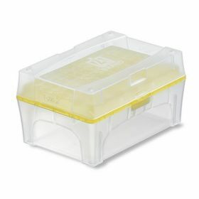 NEW Tip-Box EMPTY for 200µl tips PP+rack w/o tips