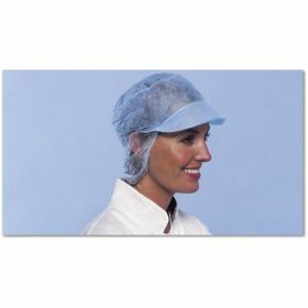 Snood cap -non-woven - blue - L