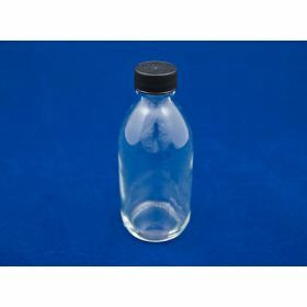 Bottle obus - white glass- 60ml with cap