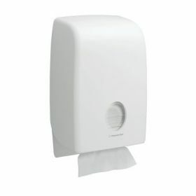 Dispenser AQUARIUS for Interfolded towels, white