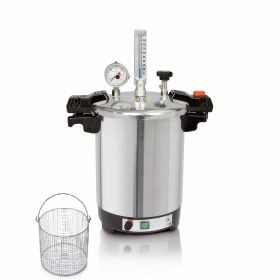 CertoClav ALU EL 12 125/140°C + wire basket/tray