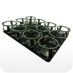 Biosan P-12/100 Platform with 12 clamps for 100/150ml flasks