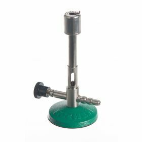 Bochem Bunsen burner for natual gas with needle valve