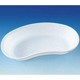 Kidney-formed bowl PP white-multi use-autoclavable