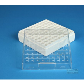 Eppi cryobox PC 9x9pl. 133x133xH52mm white