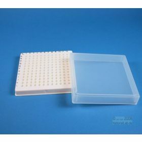 Eppi32 cryobox 12x12 for 0,2ml PCR tube,white
