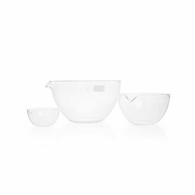 Duran Evaporating dish, flat bottom with spout - 15 ml 