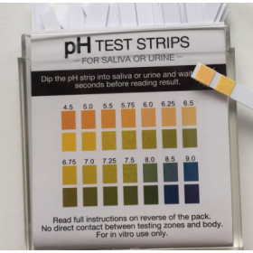 pH  Indicator strips  4,5 -> 9 (100 pcs)