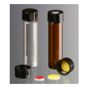 Brown Screwcap, thread 15-425 with butyl/PTFE liner