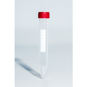 Centrifuge tube conical 15ml with red cap - sterile /50