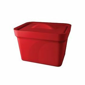 Ice Pan 1 litre Red colour with lid