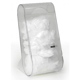 Soft cover safety dispenser in acrylic