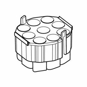 Eppendorf Set: 2 Adapters 9x 50ml/1x microplate for S-4xUniversal