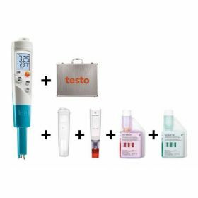 Testo 206-pH1 SET - Handheld T-bar pH meter, 60°C/14pH