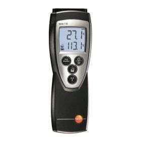 Testo 110 - Temperature meter, NTC, 2 channels