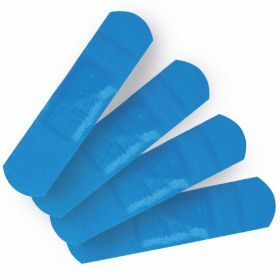 Plaster strips DETECTOR water-repellent blue DTECT