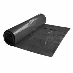 Waste bags LDPE on roll 110L, black, 55µm