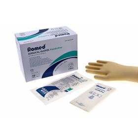 Latex surgical gloves, powderfree, sterile n° 8 (/pair)