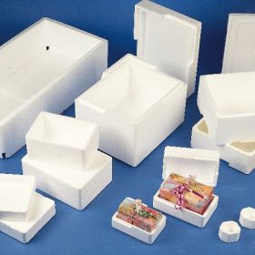 Transport box styrofoam int: 40 x 26 x 16,5 cm without lid