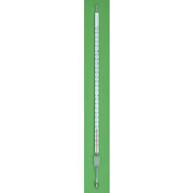 Thermometer red filling 250mm -10°C... +150°C:1.0 + NS 14,5/23