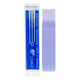 Inoculation needle violet - sterile /50